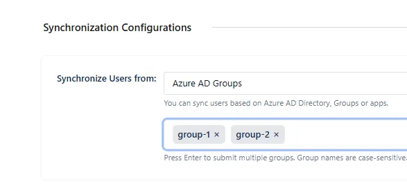 Sync Users from Groups for Entra ID
