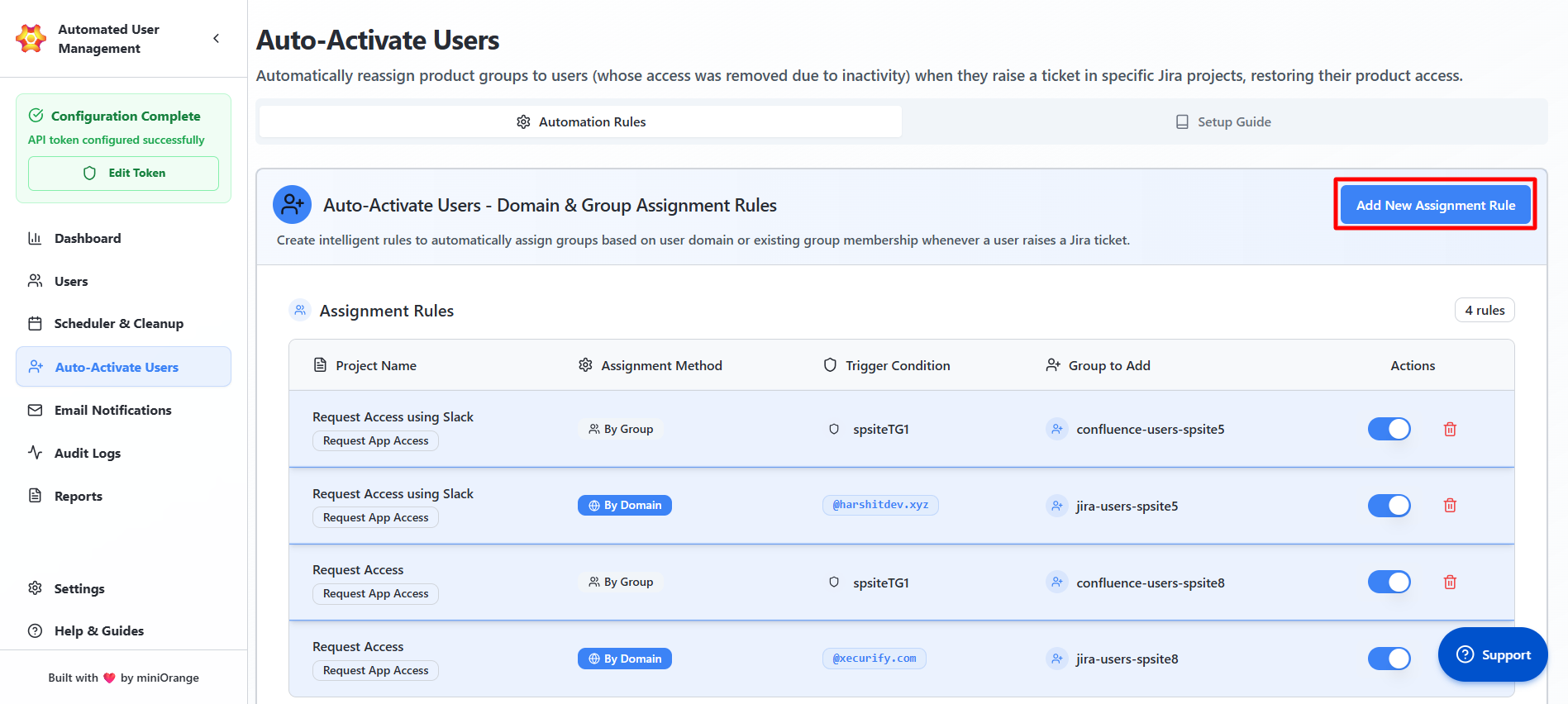 Jira Cloud Automated User Management
