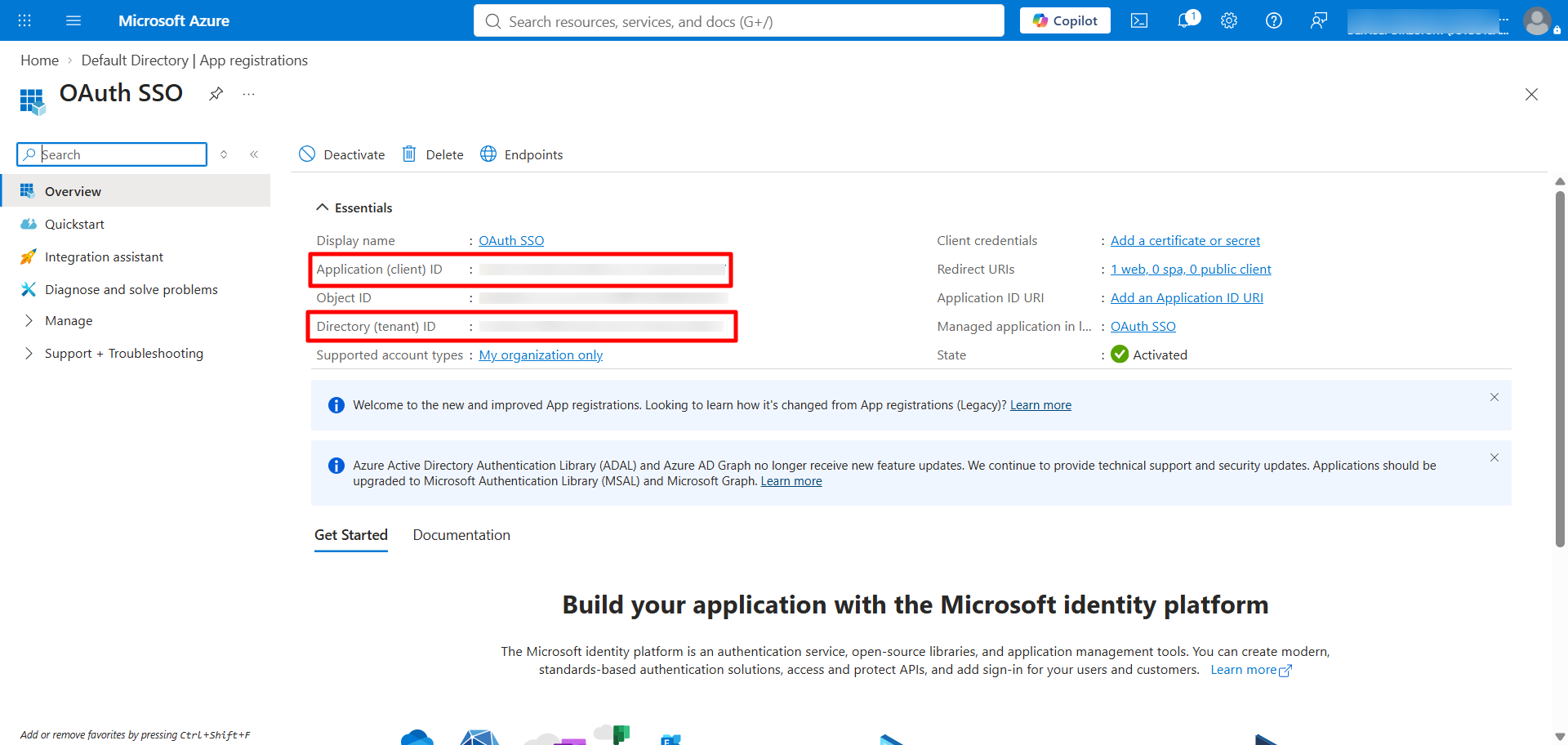 Application Overview in Microsoft Entra ID for Atlassian Jira