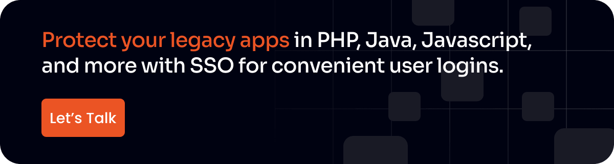 Legacy App SSO