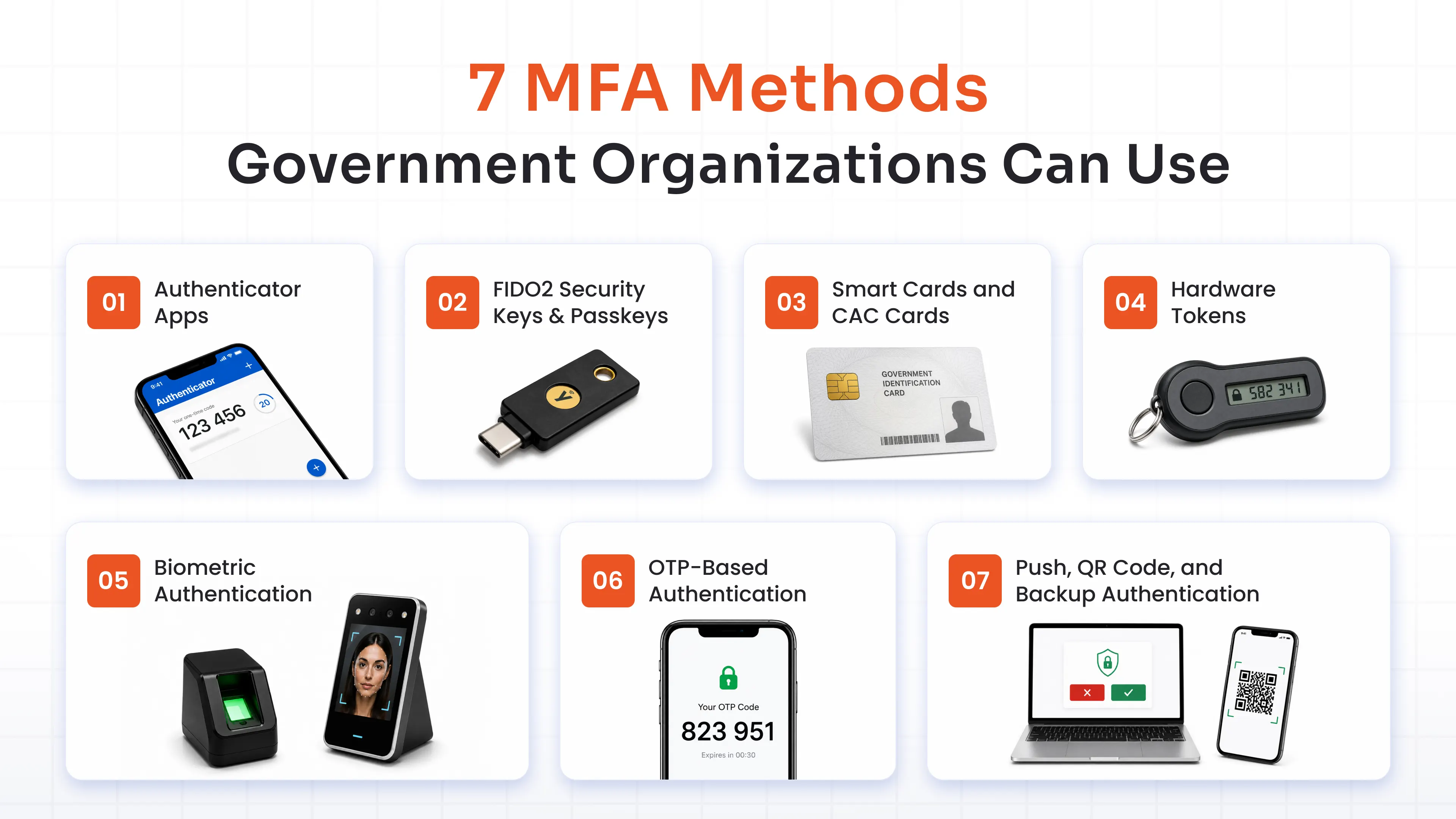 7 MFA Methods Government Organizations Can Use
