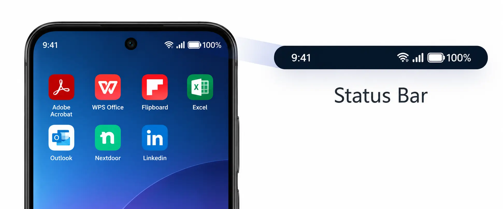 Status Bar on Android Devices