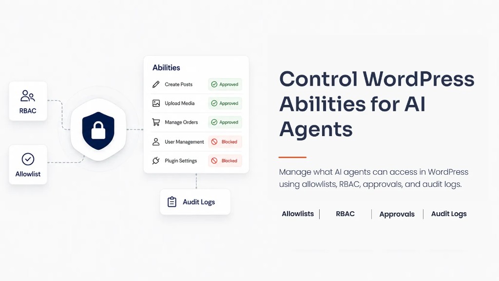 How To Control Which WordPress Abilities an MCP Client/AI Agent Can Use