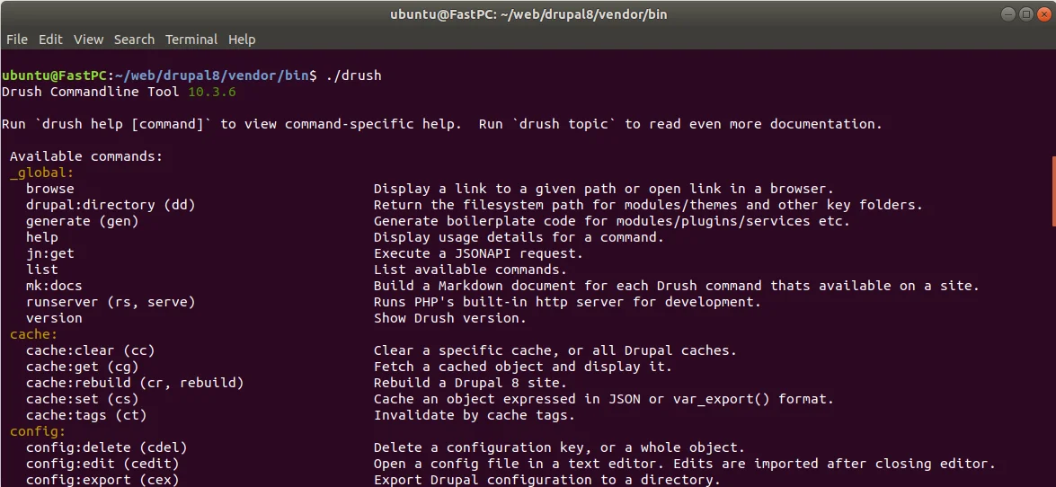 Drupal Drush