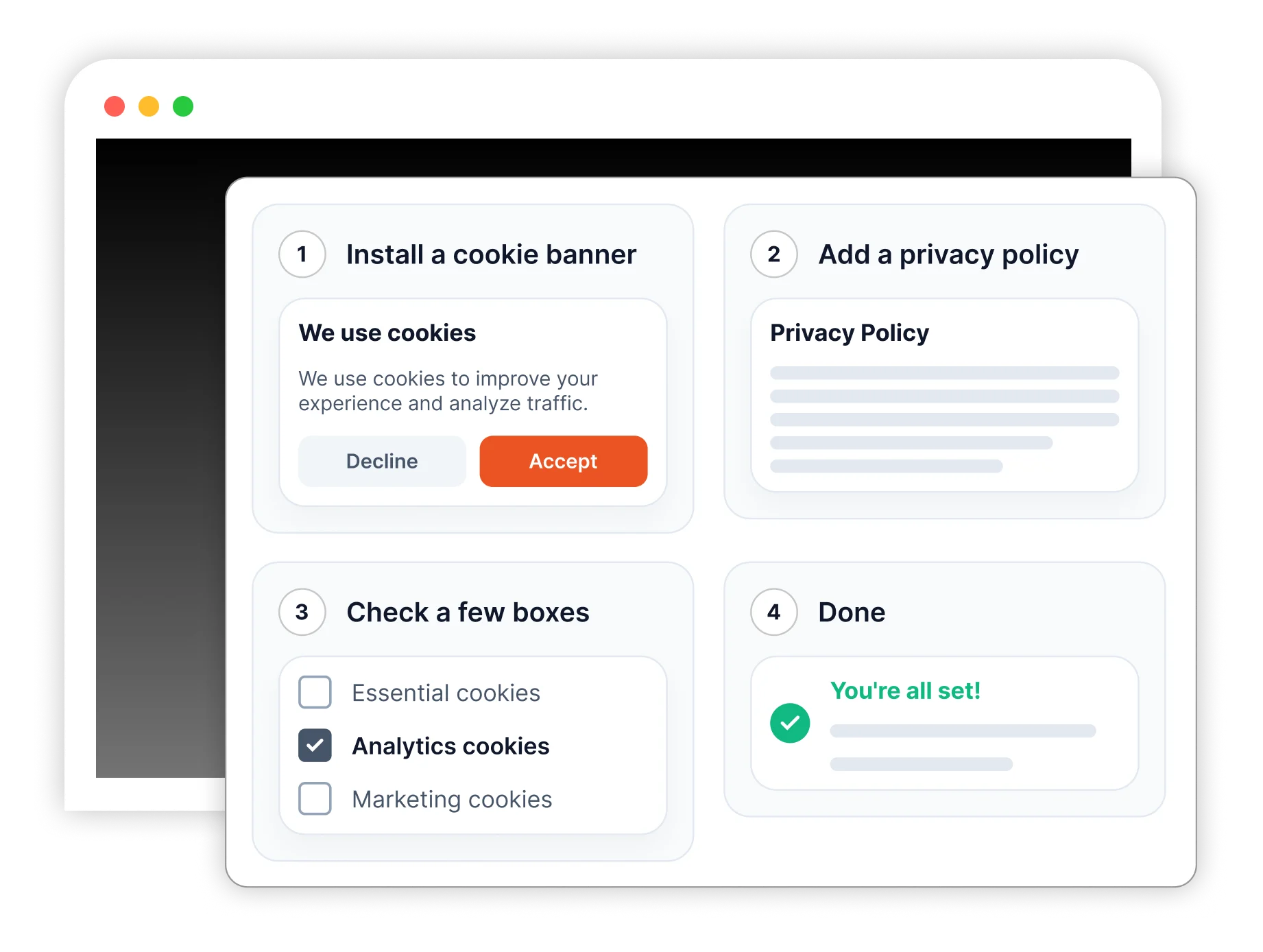 Drupal Privacy Cookie Banner Installation