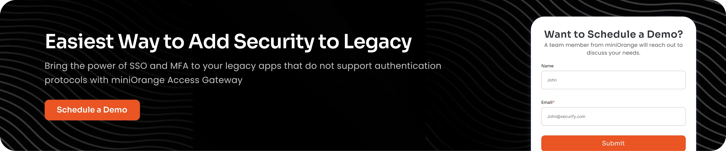 Easiest Way to Add Security to Legacy