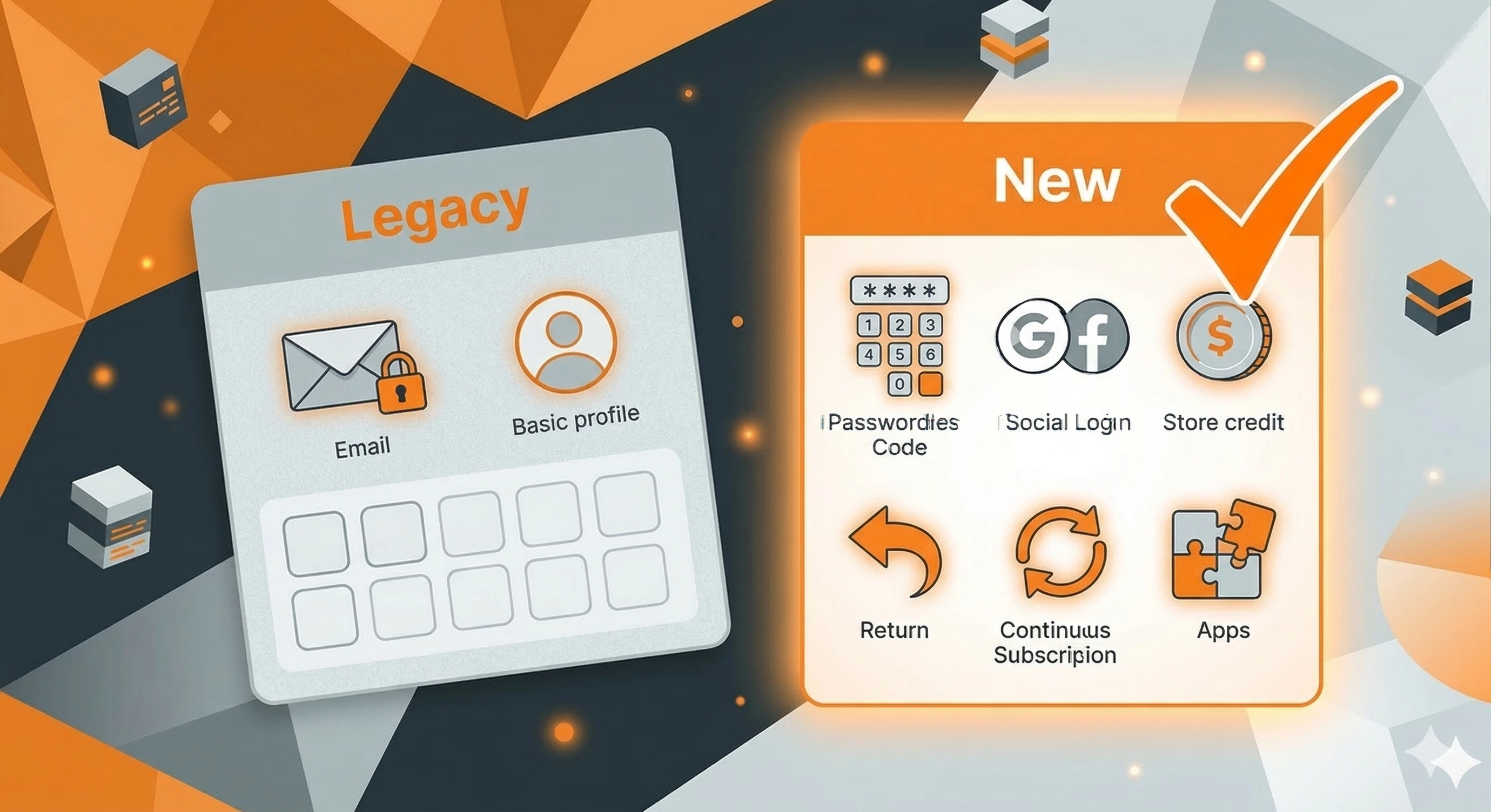 Shopify Legacy Accounts VS Customer Accounts Comparison