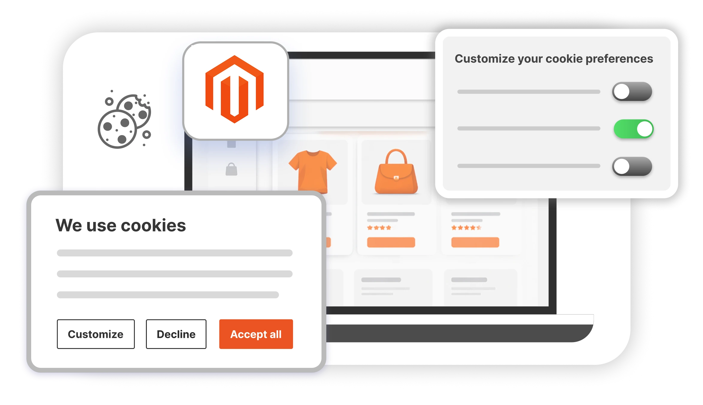 magento storefront security