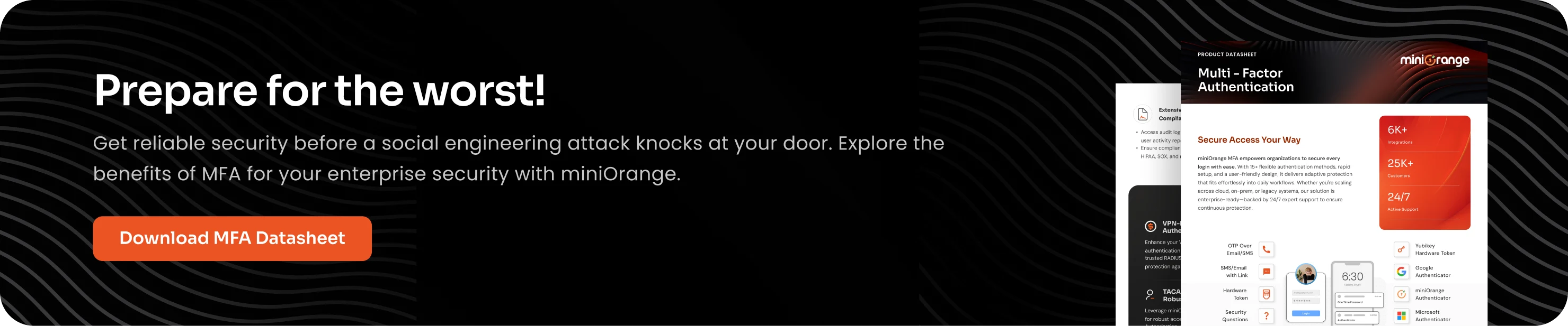 Prepare for the worst!