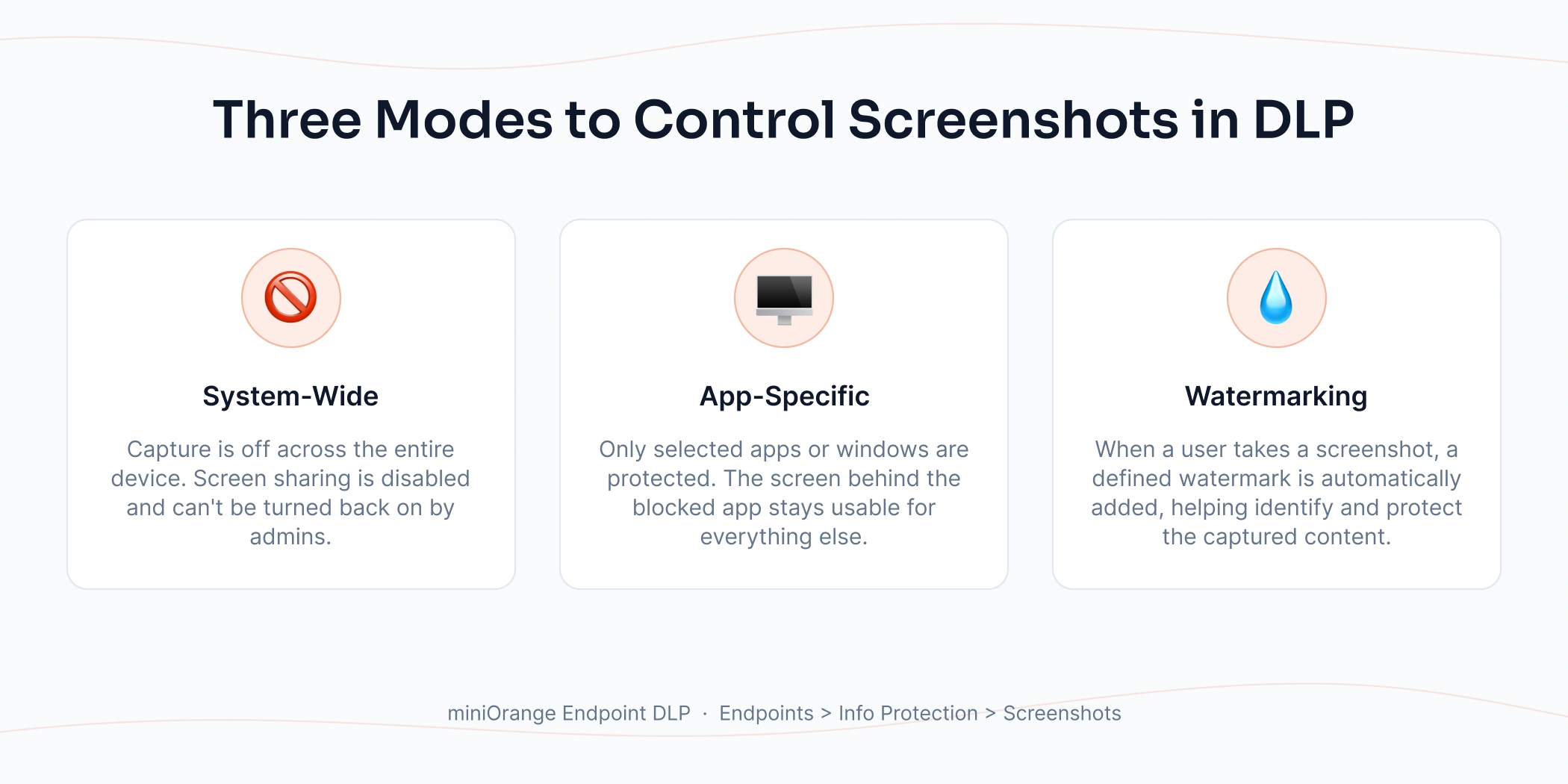 Three Ways to Control Screenshots in DLP