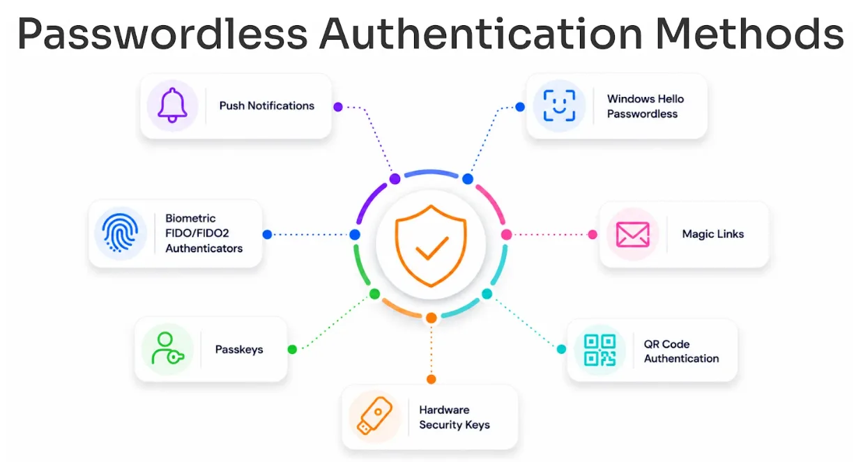 What Are the Types of Passwordless Authentication Methods?