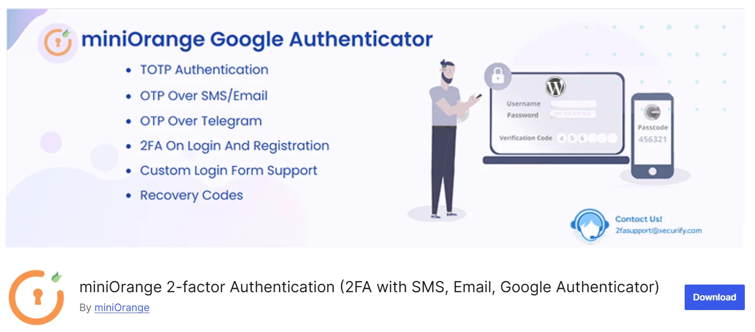 miniOrange 2FA