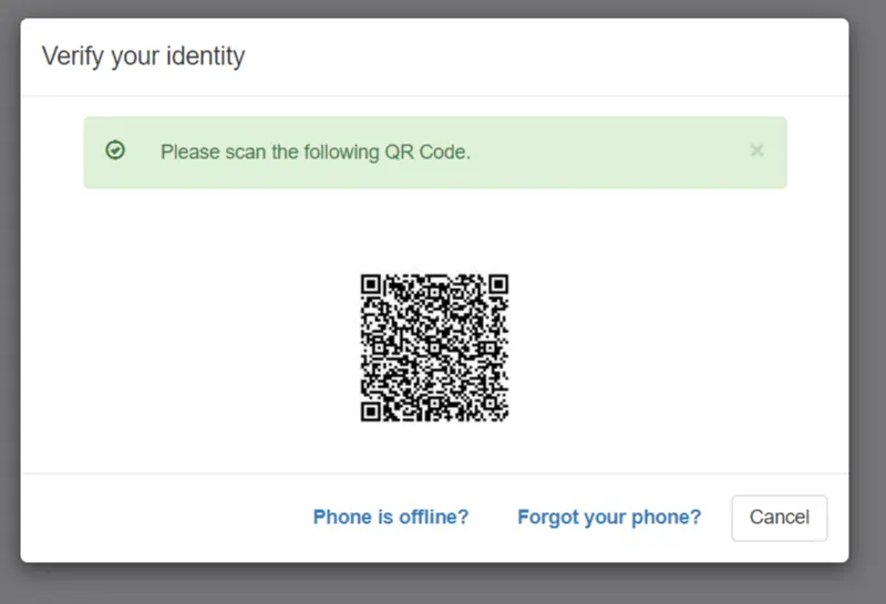 verify your identity