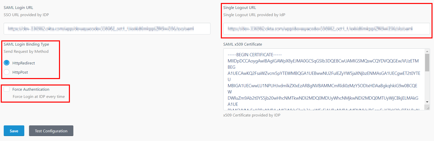 OctoberCMS sso start authentication
