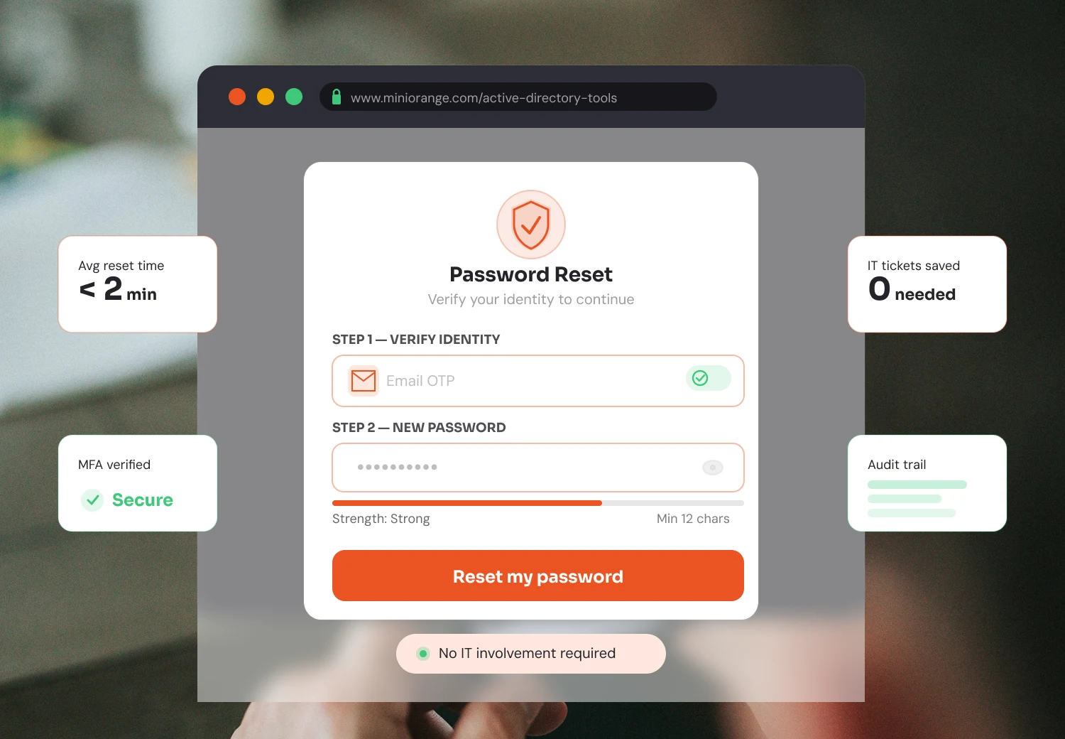 Active Directory Self-Service Password Reset Use Cases | AD SSPR