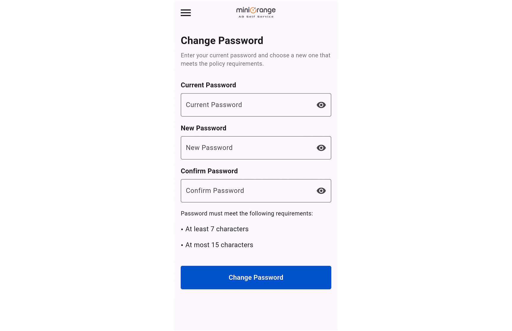 Change AD Password