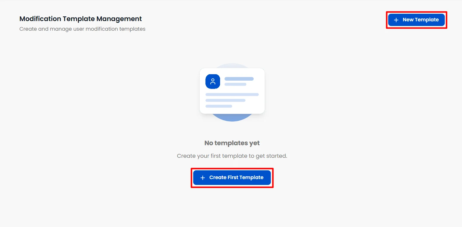 Create Group Modification Template | Group Management