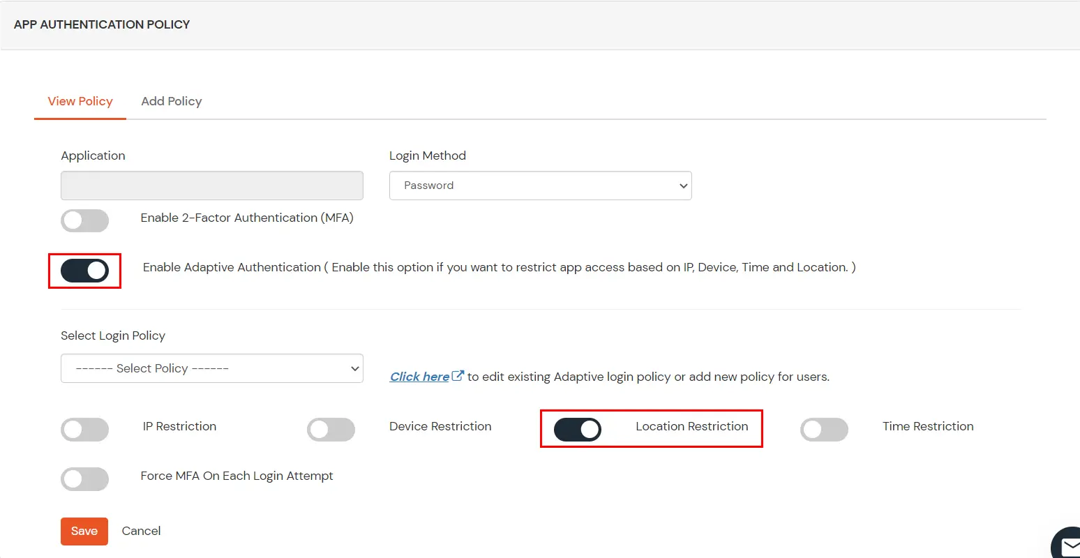Office 365 Single Sign-On (SSO) Restrict Access save location restriction policy