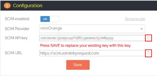 Admin By Request SCIM Provisioning: Regenerate API Key