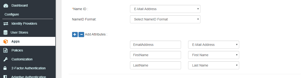 Aha Single Sign On (sso) add attribute