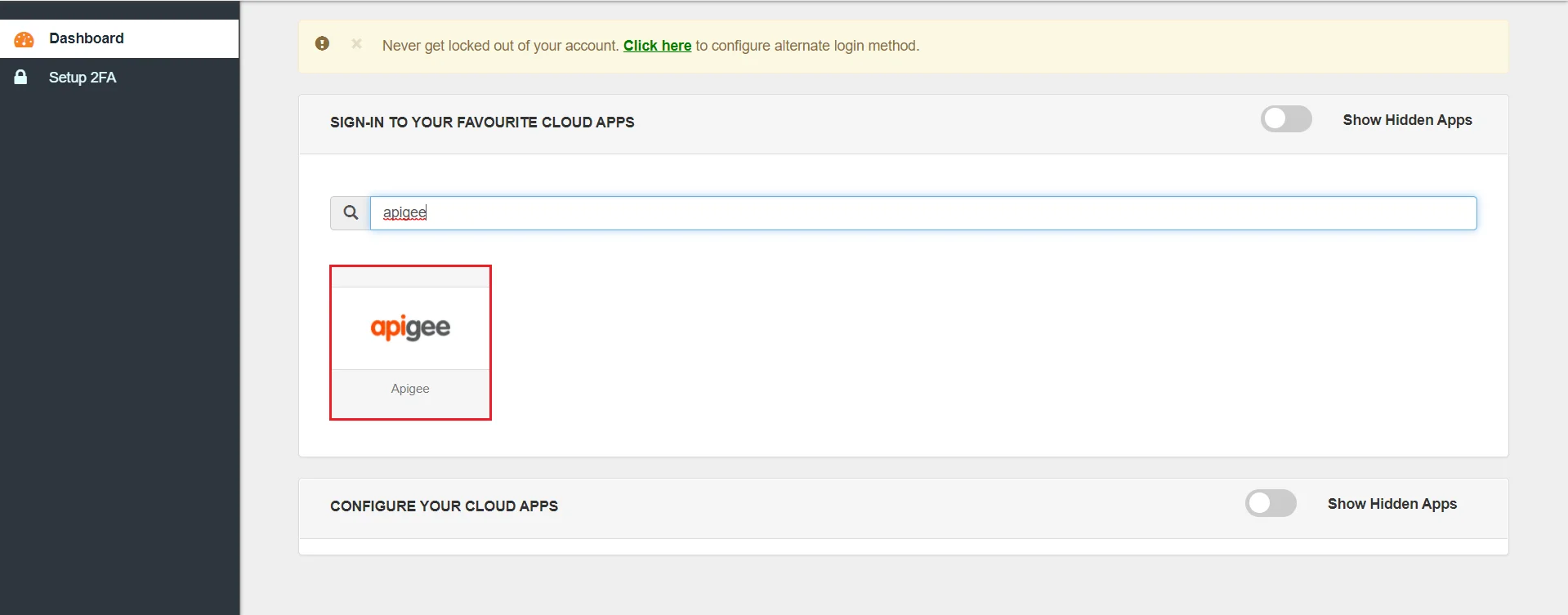 Apigee Single Sign-On (SSO) verify configuration