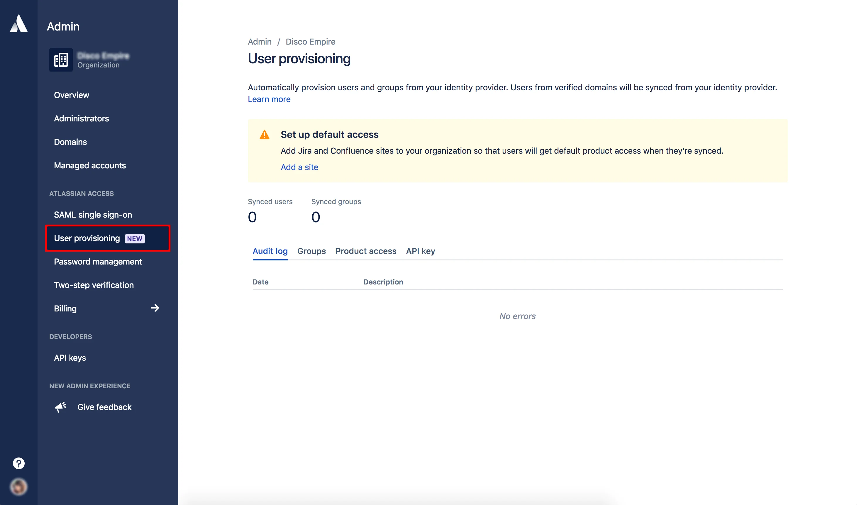 Atlassian Confluence Cloud SCIM Provisioning