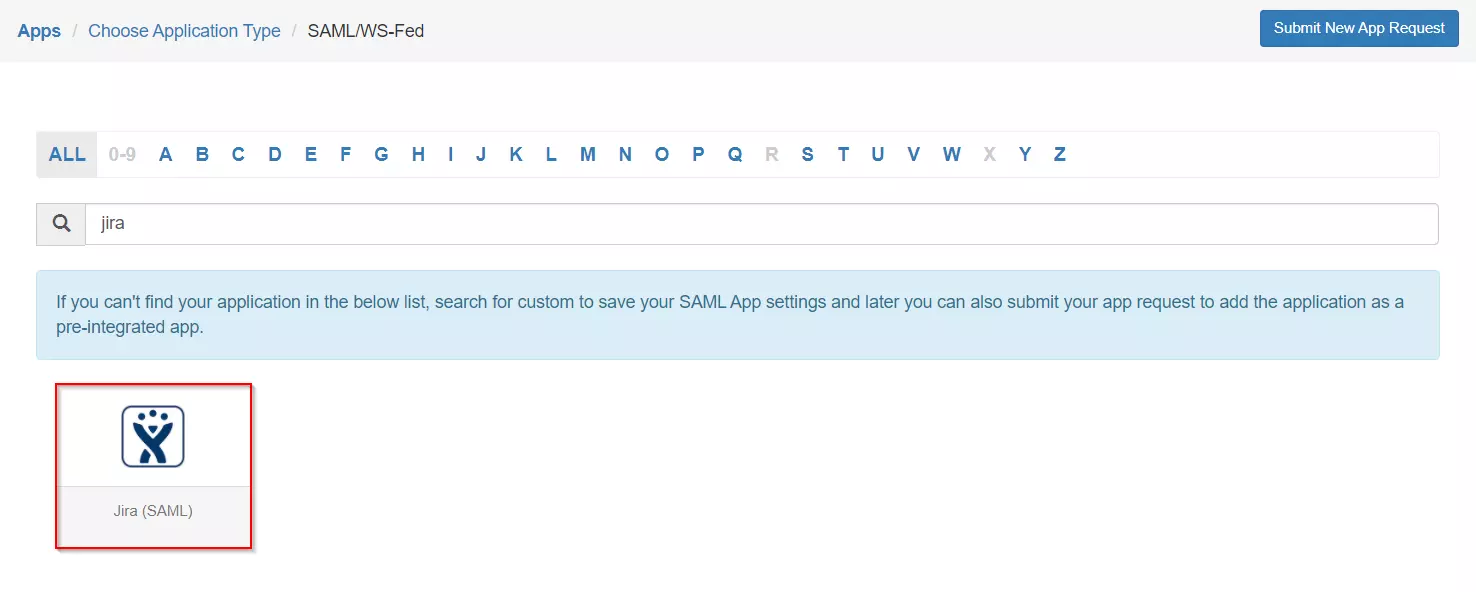 Atlassian Jira Cloud  Single Sign-On (SSO) manage apps