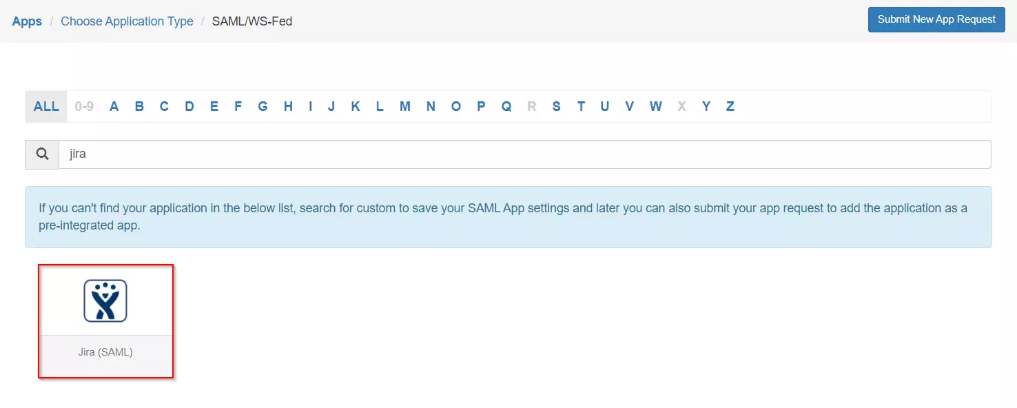 Atlassian Jira Cloud Single Sign-On (SSO) manage apps