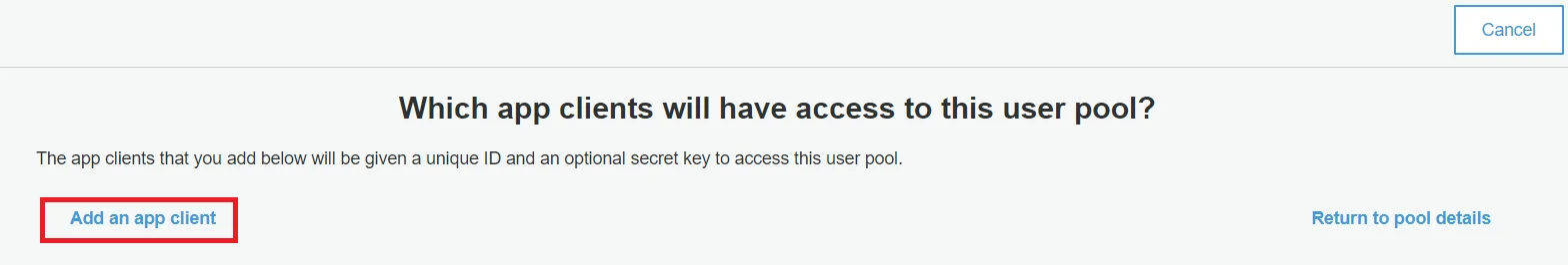 OAuth/OpenID/OIDC Single Sign On (SSO) - AWS Cognito App Client