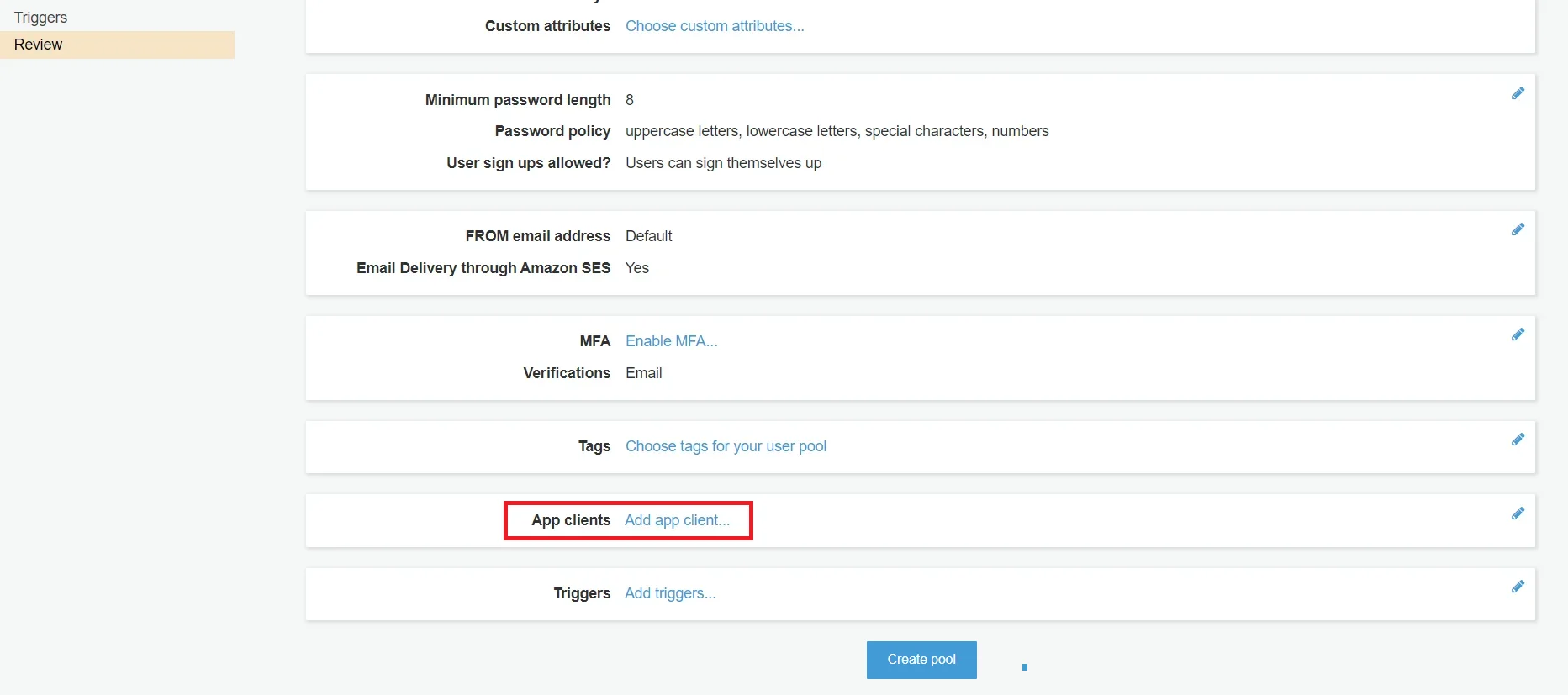 OAuth/OpenID/OIDC Single Sign On (SSO) - AWS Cognito App Client