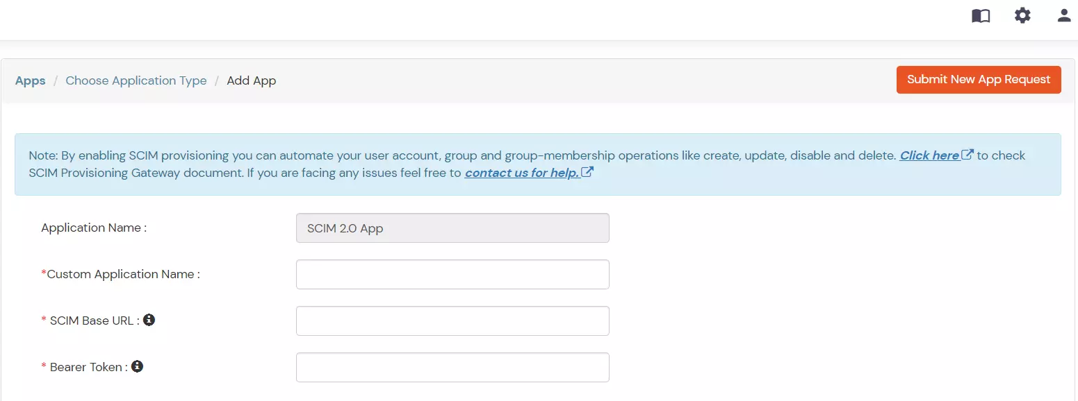 AWS SCIM Provisioning Configuration