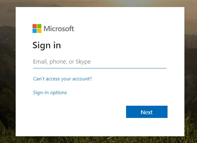 azure AD login