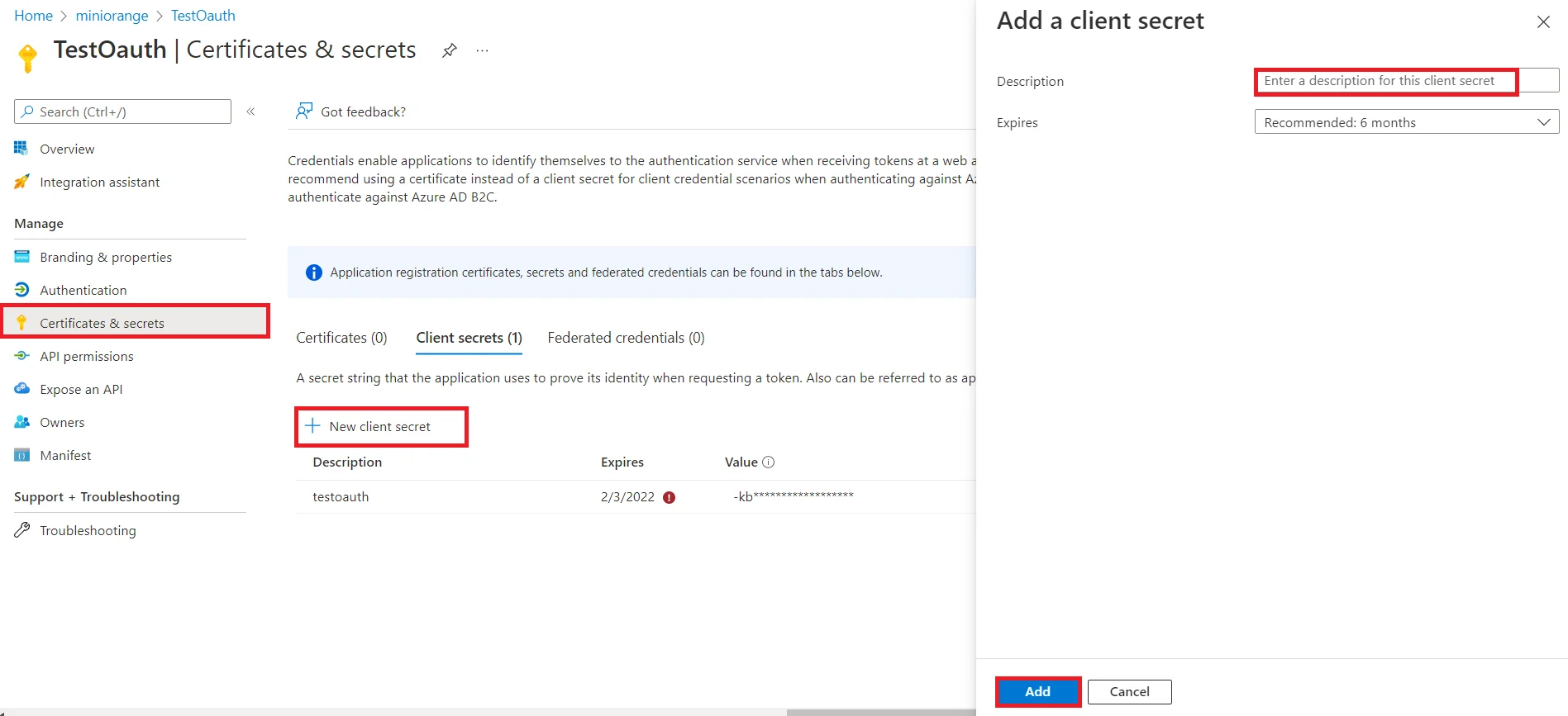 Azure AD as IDP : Single sign-on