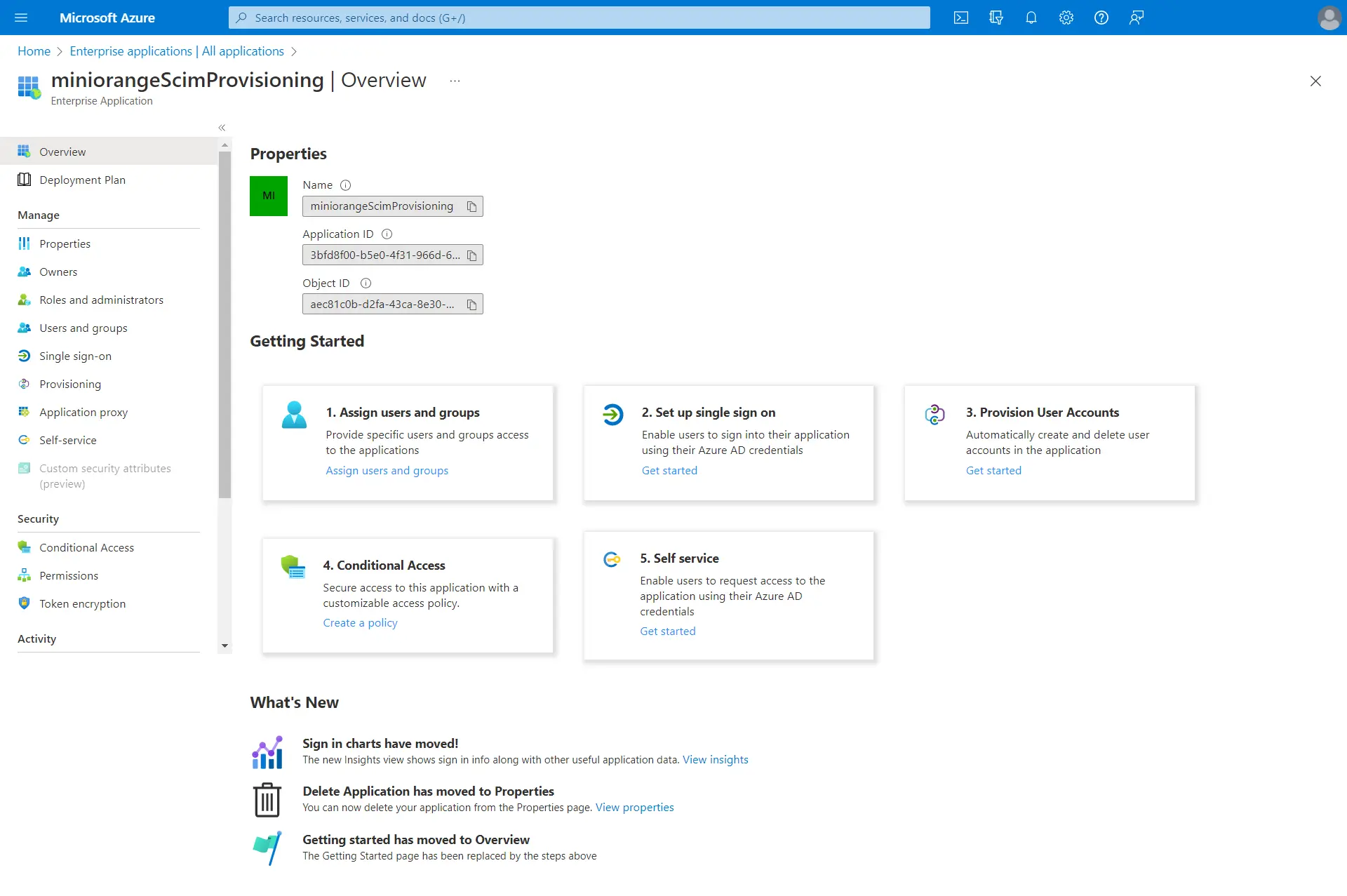 SCIM Provisioning with Azure AD: Select Provisioning