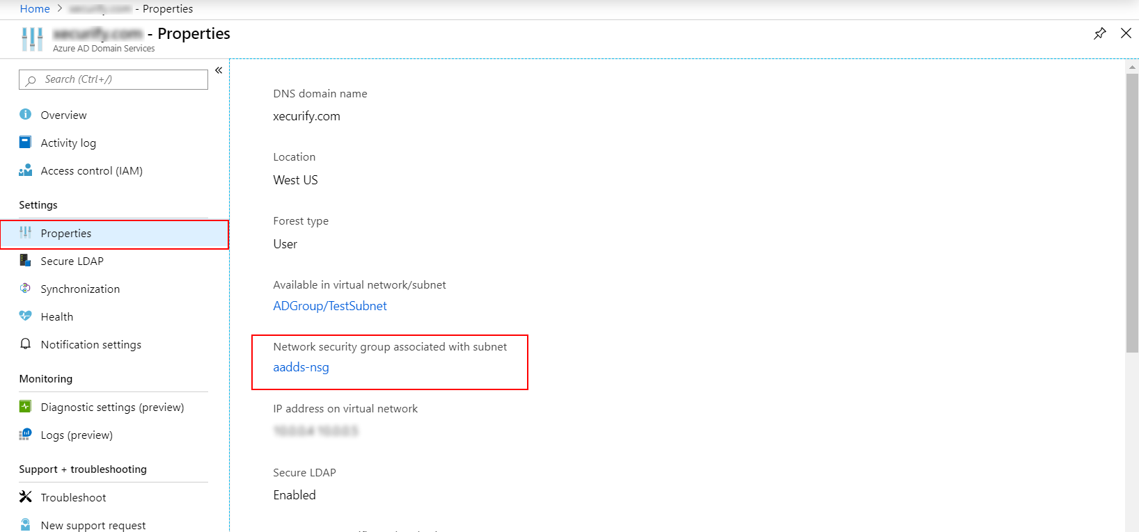 Azure AD Network group