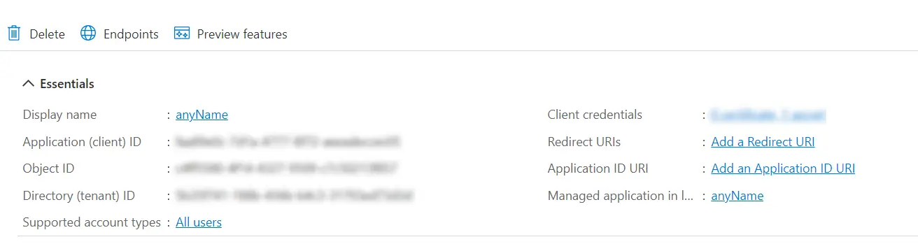 Azure B2C as IDP