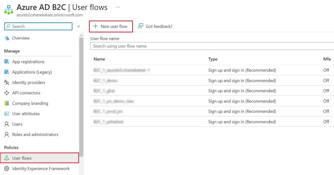 Azure B2C as IDP