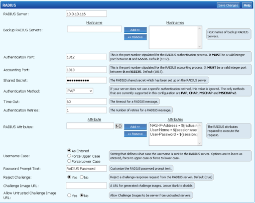 Two-factor authentication (2FA) for Barracuda SSL VPN : configuration