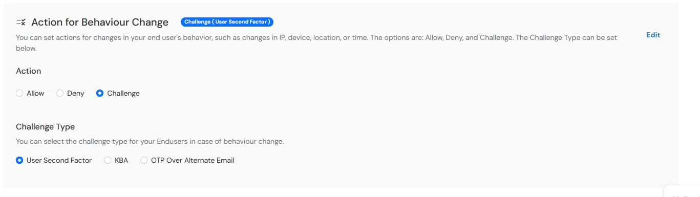 BigCommerce Two Factor Authentication (2FA/MFA) Action for behavior change