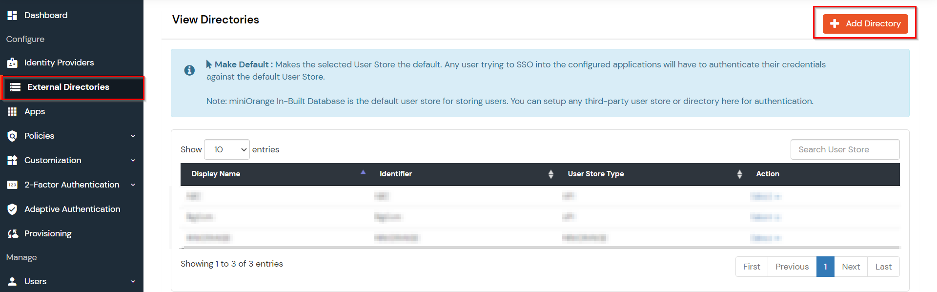 BigCommerce IDP - Add user store