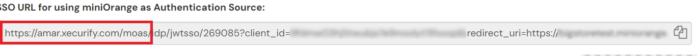 BigCommerce Passwordless Login: mO URL