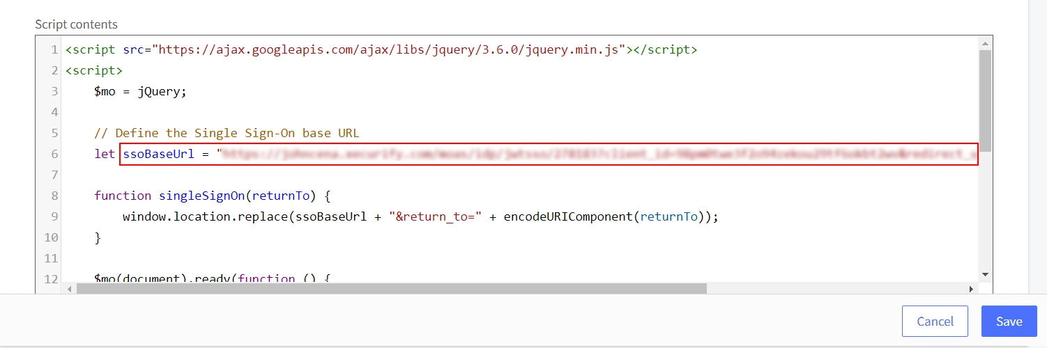 BigCommerce Passwordless Login: Script