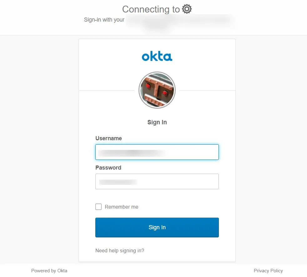 Test Okta IDP Connection for SSO login