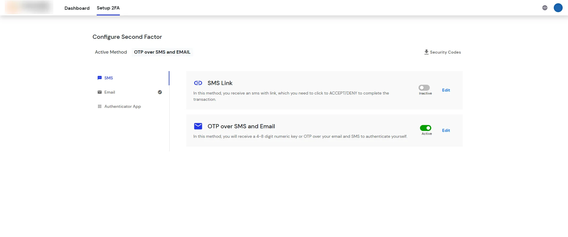 MFA/Two-Factor Authentication(2FA) for - Enter OTP and click Validate