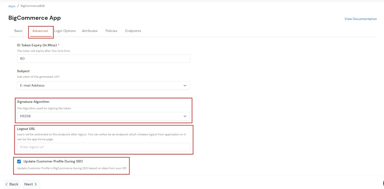 Bigcommerce SSO: Bigcommerce App