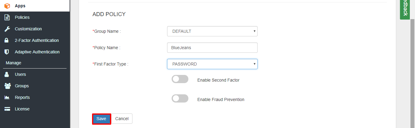 bluejeans sso configure bluejeans