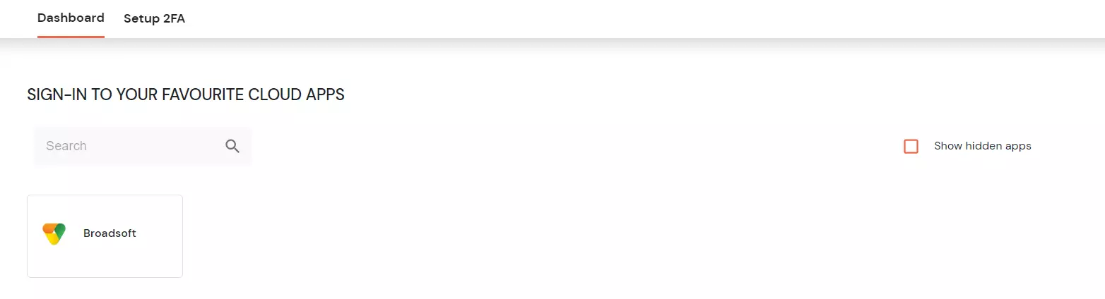 BroadSoft Single Sign-On (SSO) verify configuration
