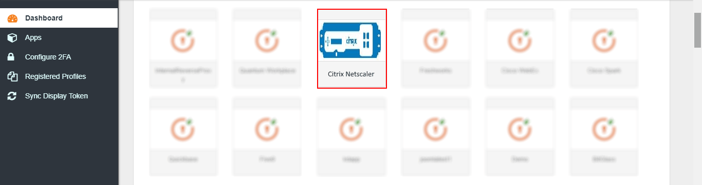 Citrix netscaler gateway saml sso app