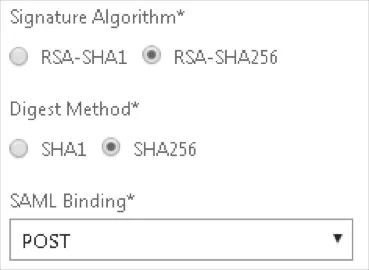 Configure Citrix NetScaler Single Sign-On (SSO): Signature Algorithm