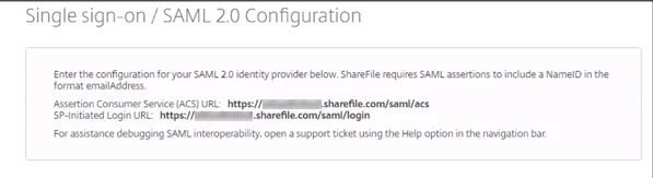Configure Citrix Share File SAML Single Sign-On (sso) Prerequistes for SSO